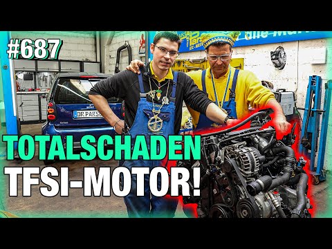 TOTALSCHADEN TFSI-Motor!! 😠😠 Können wir ihn überholen? | Opel Omega nimmt kein Gas an! LIVE-DIAGNOSE