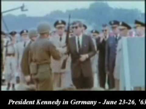 President John F Kennedy's visit to Germany in June 23-26, 1963 (Part 2)