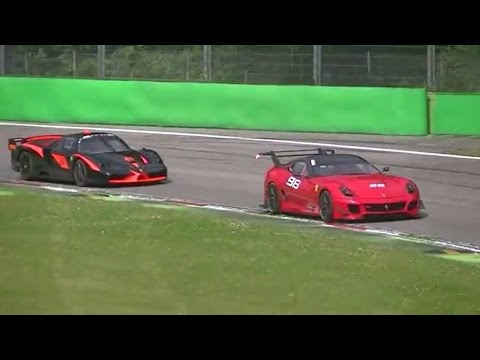 Ferrari corse clienti Monza 2017-F1 AND XX programme loud and amazing pure sound