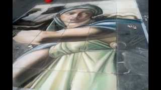 preview picture of video 'Melbourne Street painting near Crown Casino'