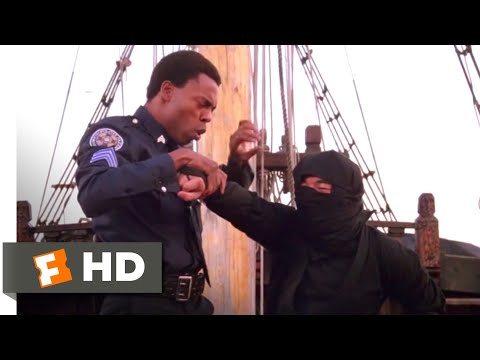 Police Academy 4 (1987) - Cops vs. Ninjas Scene (7/9) | Movieclips