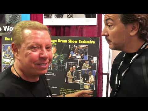 Les DeMerle Gene Krupa Buddy Rich Louie Bellson talks w/ Modern Drummer CEO David Frangioni