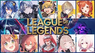 にじさんじの皆さんとLOLのカスタムです!!w/いっぱい【 エビオ/にじさんじ 】