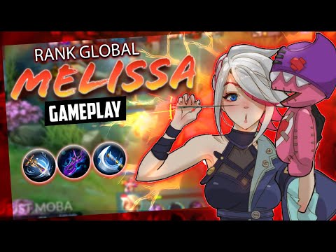 PAPARAZZI TOP 2 GLOBAL MELISSA - GAMEPLAY MELISSA MOBILE LEGENDS
