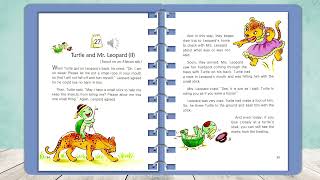 One Story a day level 2 book 9 for September Story 26 27 Turtle and Mr Leopard