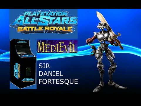 Playstation All-Stars Battle Royale - Arcade Endings - Sir Daniel Fortesque
