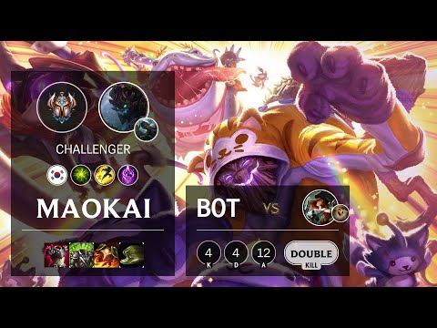 Maokai Bot vs Miss Fortune - KR Challenger Patch 10.13