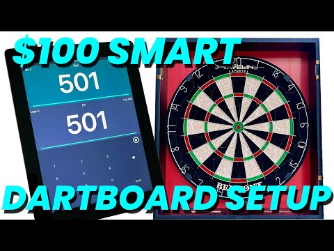 $100 Smart Dartboard Set Up. No More Math!