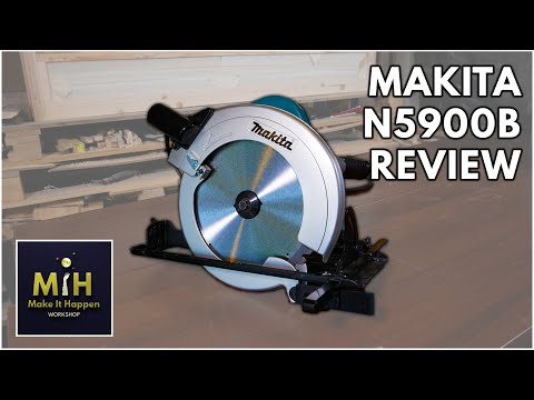 Rankinis diskinis pjūklas Makita N5900B video