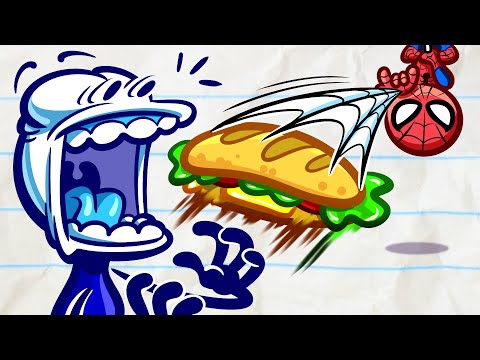Meat Fighter | Pencilmation Cartoons!