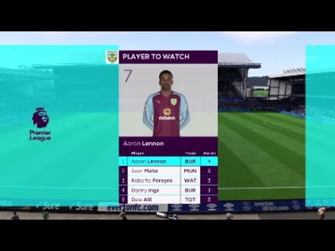 FIFA 18 Burnley career Mode episode 11 - A trip to Goodison Park.