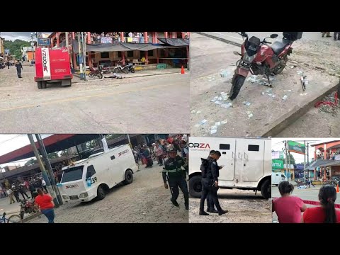 D£L1NCU€NTE$ A$ALT4N UN CAMIÓN DE VALORES EN SAN MARCOS GUATEMALA 🚨🇬🇹