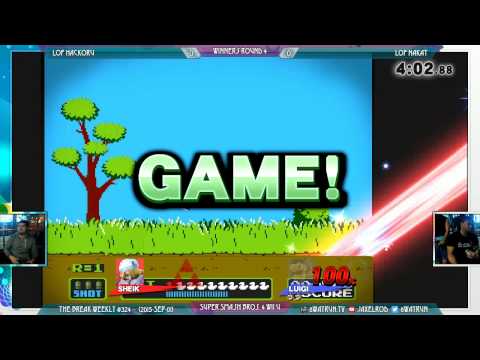 The Break #324   SSB4 W4   LoF Hackoru VS LoF NAKAT