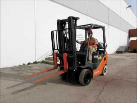 Sold! 2008 Toyota 8FGU15 3,000 lbs Warehouse / Industrial bidadoo.com