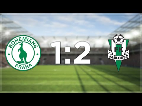 SESTŘIH: Bohemians 1905 - FK Jablonec (1:2)