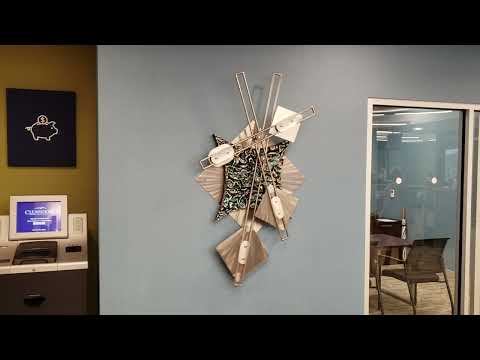 Kinetic Wall Sculpture (Installed)