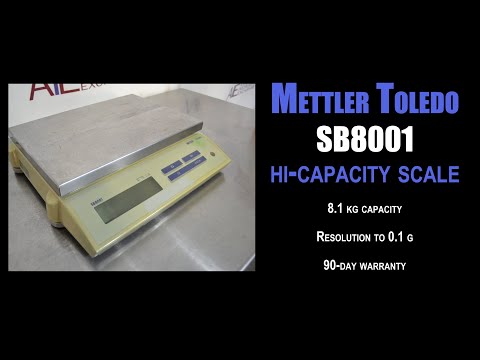 Mettler Toledo SB8001 Hi-Capacity Scale (0675BB-Balance)