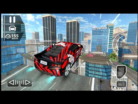Car Driving Simulator - Stunt Ramp | Smash Car Hit SUV 4x4 Unlocked - Android GamePlay FHD