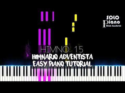 HIMNO 15 - Loámoste, ¡oh Dios! | Easy Piano Tutorial + Partitura