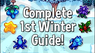 A Complete Guide for your First Winter - Stardew Valley