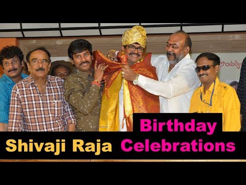 Shivaji Raja Birthday Celebrations By MAA