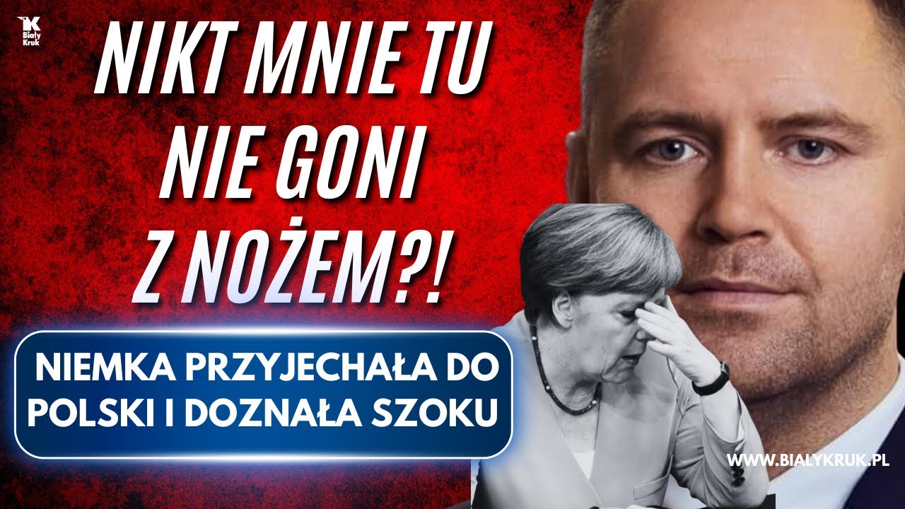 NIKT MNIE TU NIE GONI Z NOŻEM?! NIEMKA PRZYJECHAŁA DO POLSKI I DOZNAŁA S...