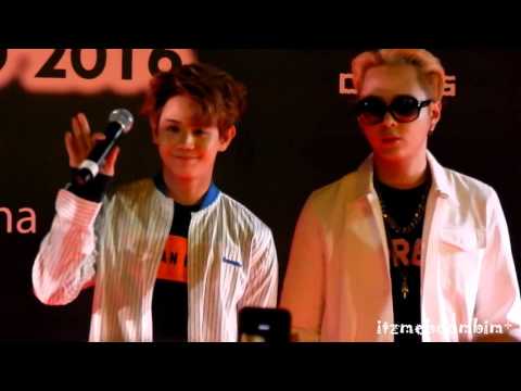 151231 BEAST @ SHOWDCcountdown 2016 - Red Carpet (Junhyung & Yoseop focus)