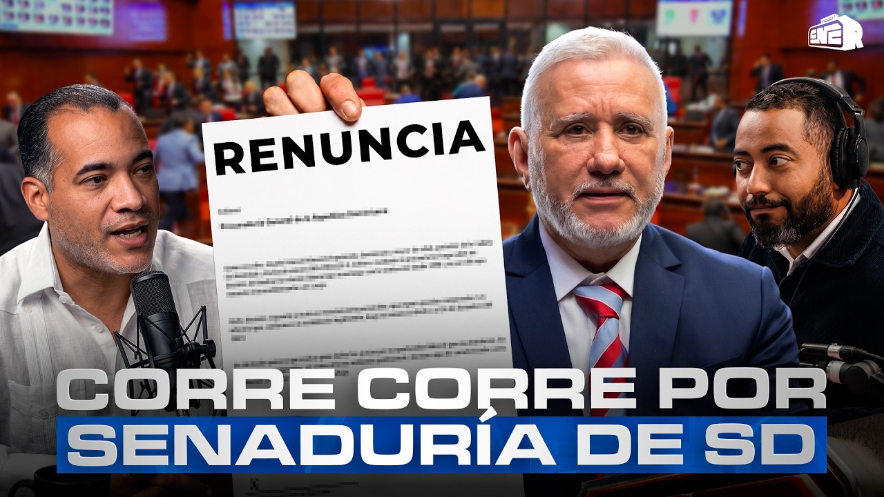 RENUNCIA DE ANTONIO TAVERAS ARMA TREMENDO CORRE CORRE POR SENADURÍA DE SD