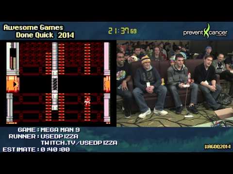 Mega Man 9 at Awesome Games Done Quick 2014
