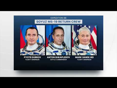 Expedition 66 Soyuz MS-19 Hatch Closure on International Space Station - March 29, 2022