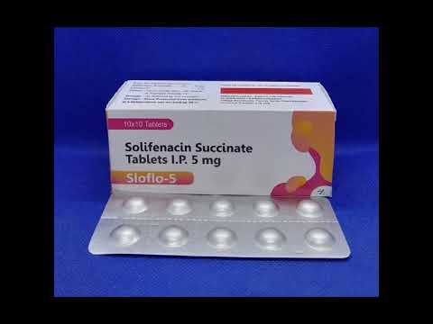 Sloflo 5 ( solifenacin succinate 5 mg tablet