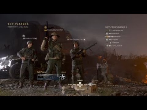 Call of Duty®: WWII hordepoint london docks win 131 to 123 2 kills