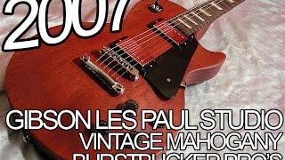 Video thumbnail for Gibson Les Paul Studio Vintage Mahogany Demo Review by Chris Flash