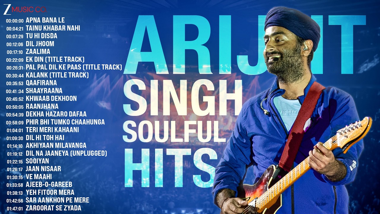 Arijit Singh Soulful Hits 🎶| 25 Superhit Love Songs | Apna Bana Le, Tainu Khabar Nahi, Tu Hi Disda❤️