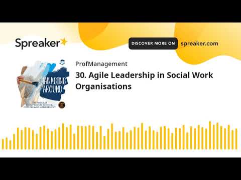 30. Agile Leadership in Social Work Organisations