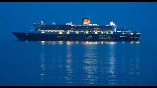 "QUEEN MARY 2" Cruise Liner / Europe-America Transatlantic Cruise / part 1 of 5