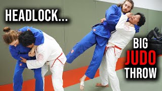 Massive Judo Throws from Common Street Fight Positions #judo #fighting #mma