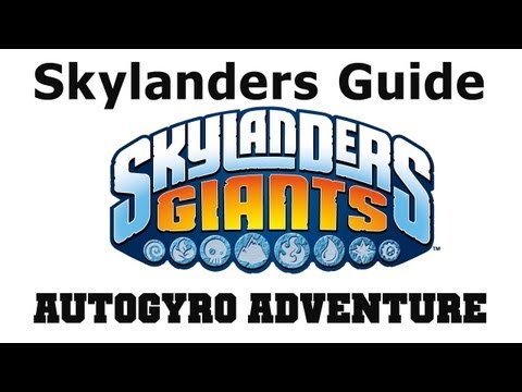 COTV - Skylanders Giants Autogyro Adventure Find All Collectibles Chapter 14