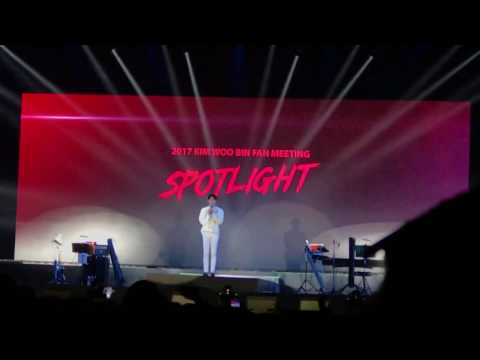 170408 KIM WOO BIN Fanmeeting SPOTLIGHT in Thailand - Opening speak Thai