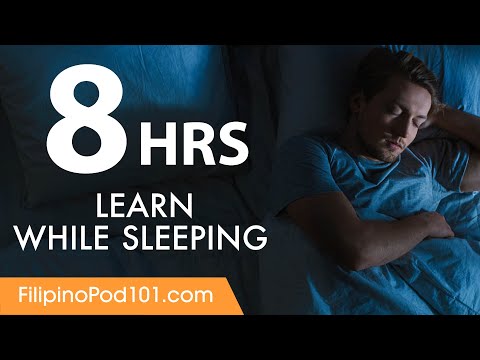 Learn Filipino While Sleeping 8 Hours - Learn ALL Basic Vocabulary