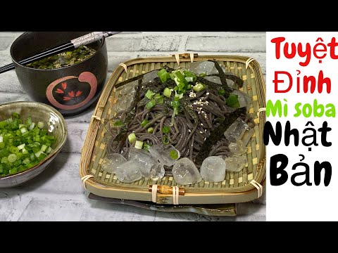 Phương Pháp Làm Món Mì Lạnh Soba Nhật Bản Mì Lạnh Soba Để Tủ Lạnh Càng Ngon Ở Mỹ
