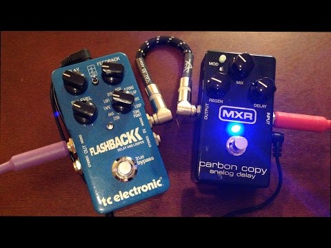 Carbon Copy vs Flashback - Analog vs Digital Delay Pedals Pt. 2