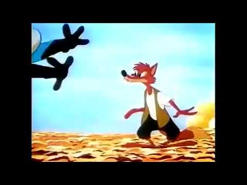 Song of the South 1946 trailer frame with Uncle Remus and animated bluebird