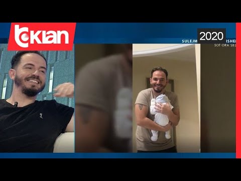 Momenti emocionues kur Kledi Bahiti merr djalin ne krahe per here te pare dhe i kendon