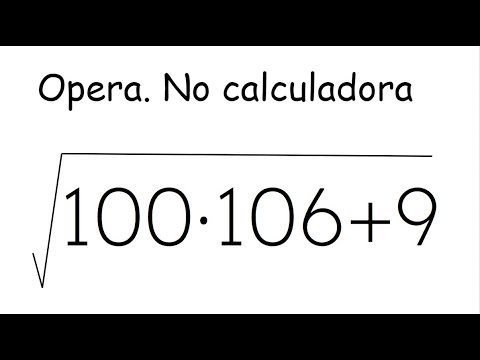 CUÁNTO VALE LA RAÍZ CUADRADA. Matemáticas Básicas