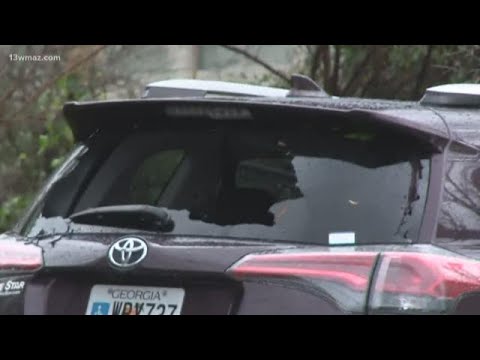 Storm damage in Bibb County