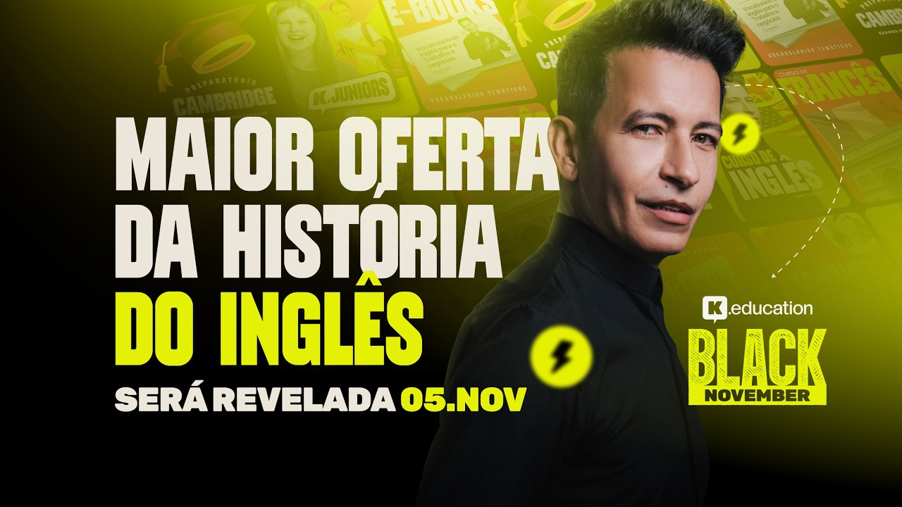 BLACK FRIDAY - A MAIOR DA HISTÓRIA DOS CURSOS DE IDIOMAS.