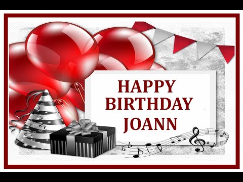 Happy Birthday JoAnn