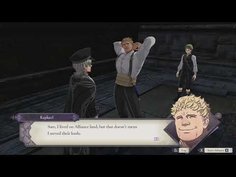 Fire Emblem: Three Houses - All Unique Dialogue in Black Eagle Strike Force Temporary Encampment