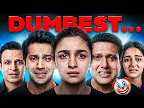 Top 10 Dumb Bollywood Actors with Zero Common Sense
